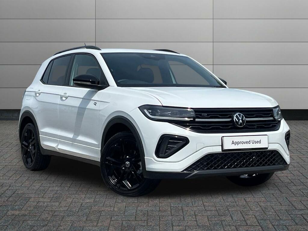 Volkswagen T-Cross 1.0 Tsi Black Edition Euro 6 Ss CU26SVW White