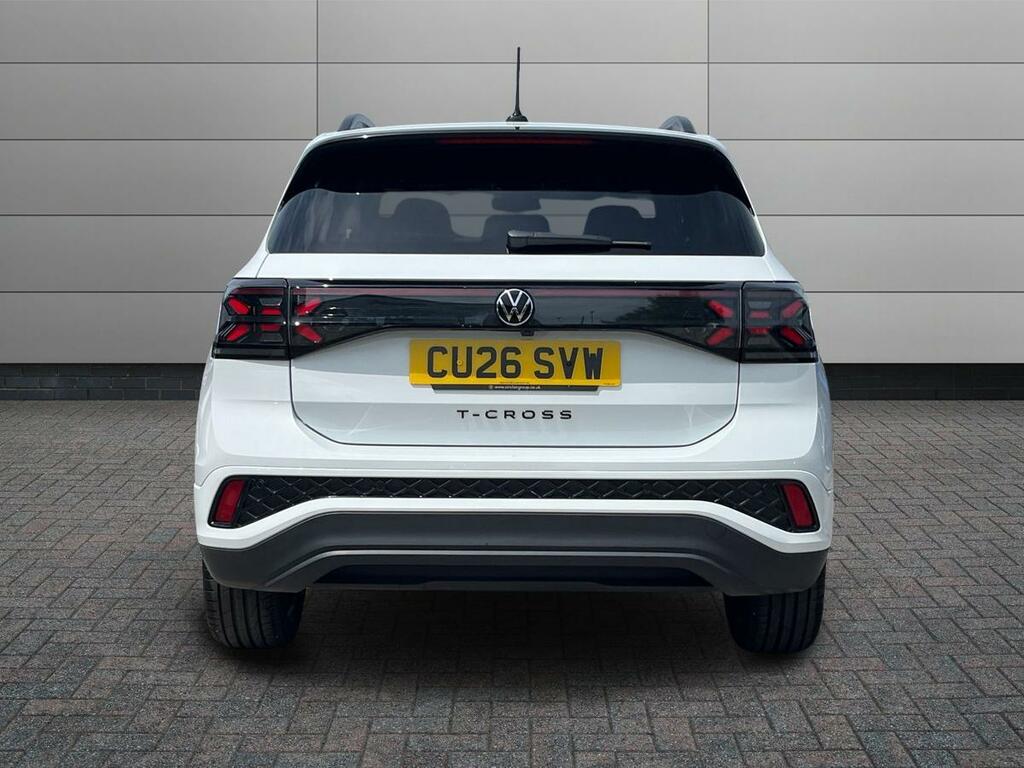 Volkswagen T-Cross 1.0 Tsi Black Edition Euro 6 Ss CU26SVW White #6