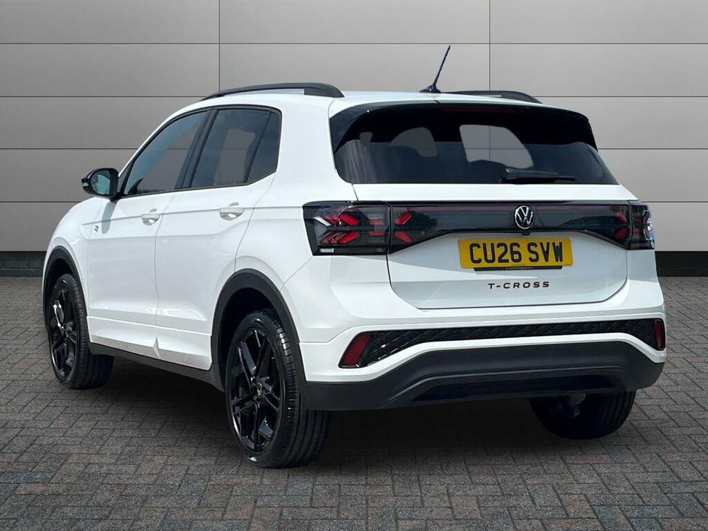 Volkswagen T-Cross 1.0 Tsi Black Edition Euro 6 Ss CU26SVW White #2