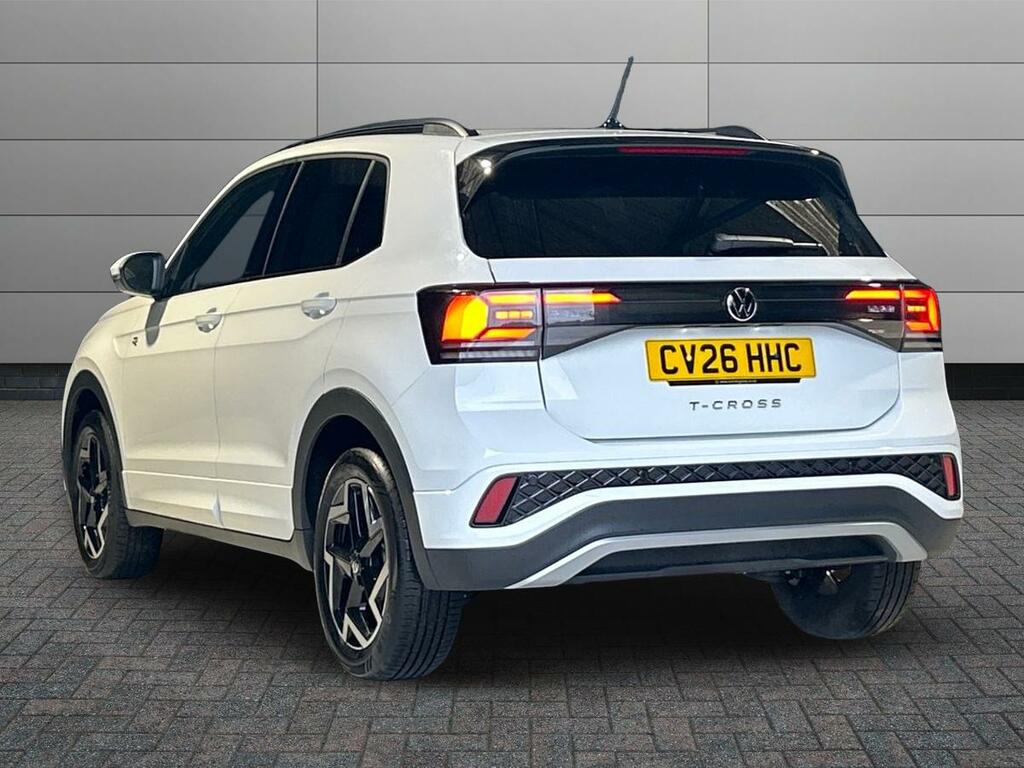 Volkswagen T-Cross 1.0 Tsi 115 R-line Click And Collect White #2
