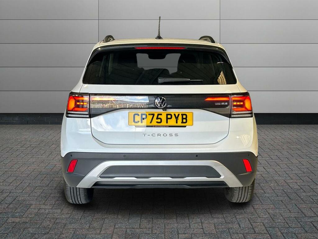 Volkswagen T-Cross 1.0 Tsi 115 Match 17 Manila Alloysheated S White #6