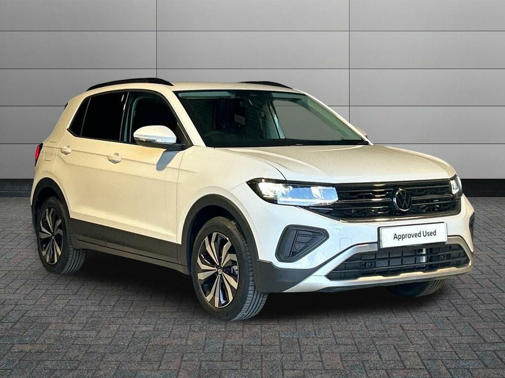Volkswagen T-Cross 1.0 Tsi 115 Match 17 Manila Alloysheated S White