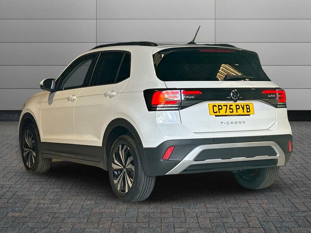 Volkswagen T-Cross 1.0 Tsi 115 Match 17 Manila Alloysheated S White #2