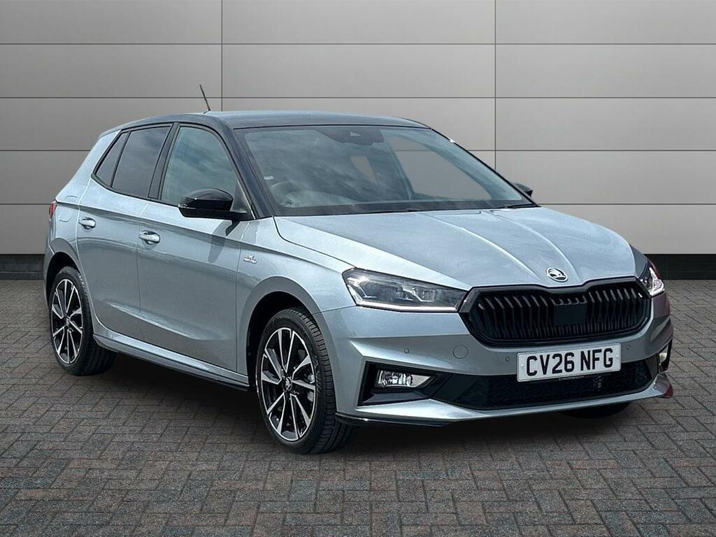 Skoda Fabia 1.5 Tsi Monte Carlo Edition Dsg Euro 6 Ss CV26NFG Silver