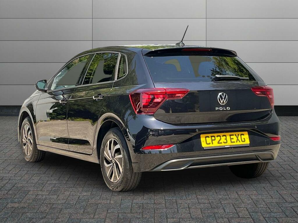 Volkswagen Polo 1.0 Tsi Life Euro 6 Ss CP23EXG Black #2