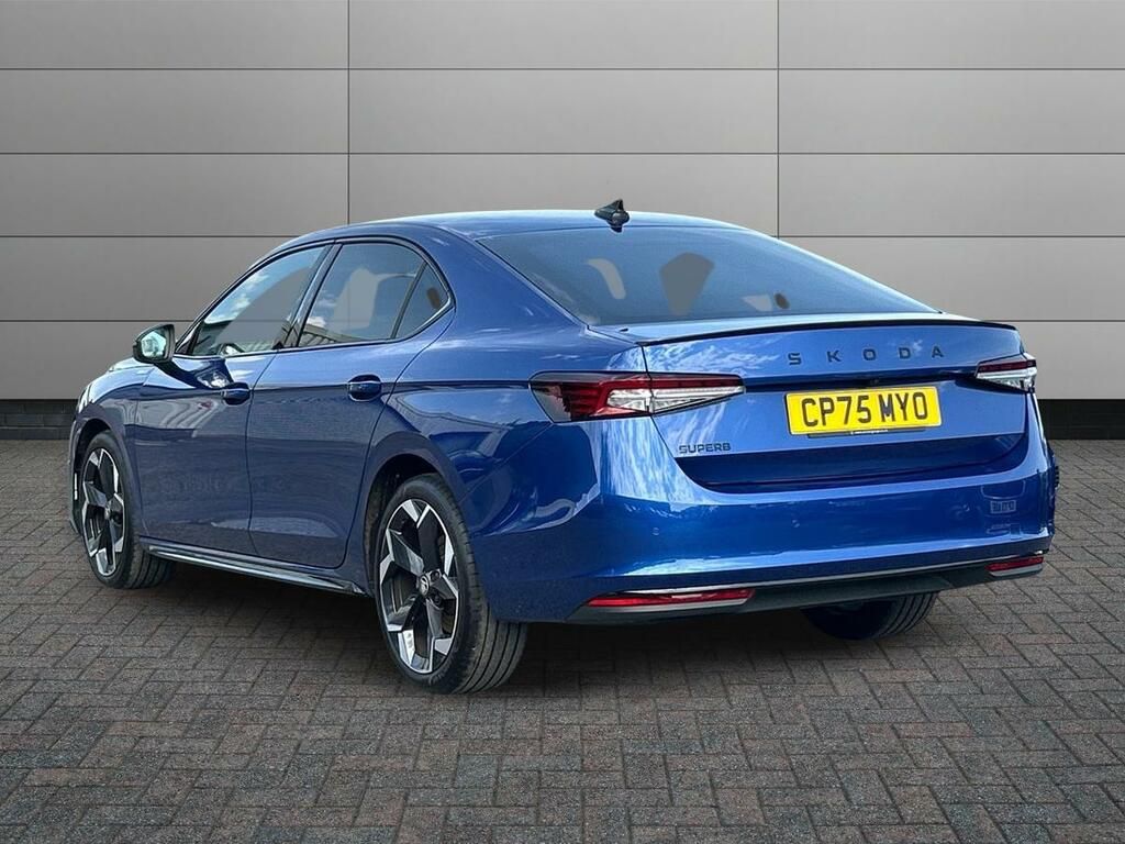 Skoda Superb 2.0 Tdi Sportline Dsg Euro 6 Ss CP75MYO Blue #2