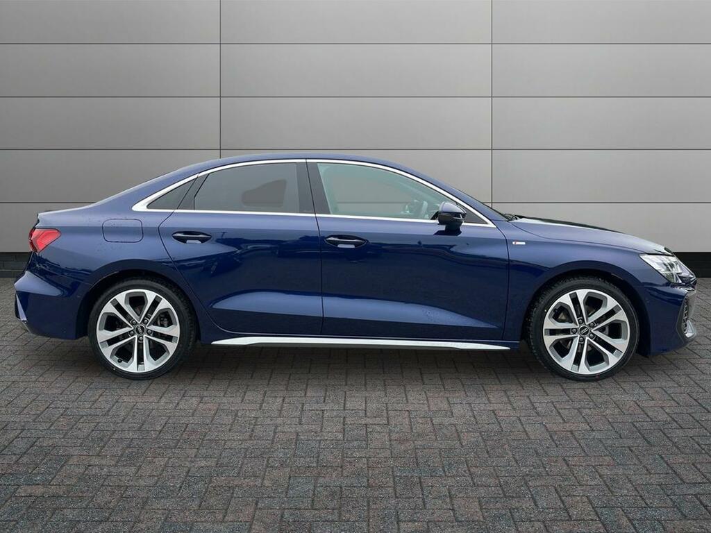 Audi A3 1.5 Tfsi 35 S Line Saloon S Tronic Euro CV25EZC Blue #5