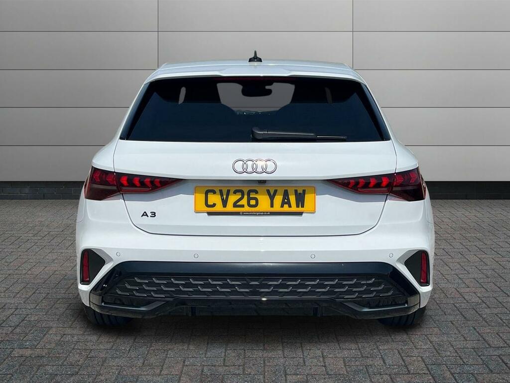 Audi A3 1.5 Tfsi S Line Sportback S Tronic Euro 6 Ss CV26YAW White #6
