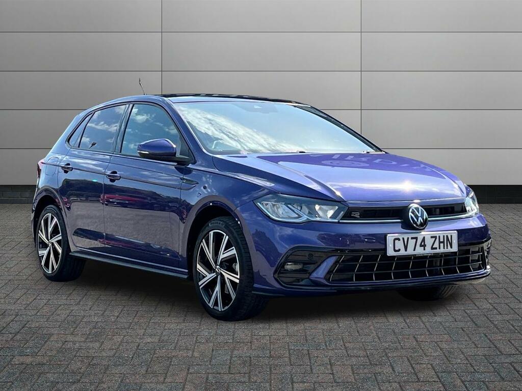 Volkswagen Polo 1.0 Tsi R-line Hatchback Dsg Euro 6 S Purple