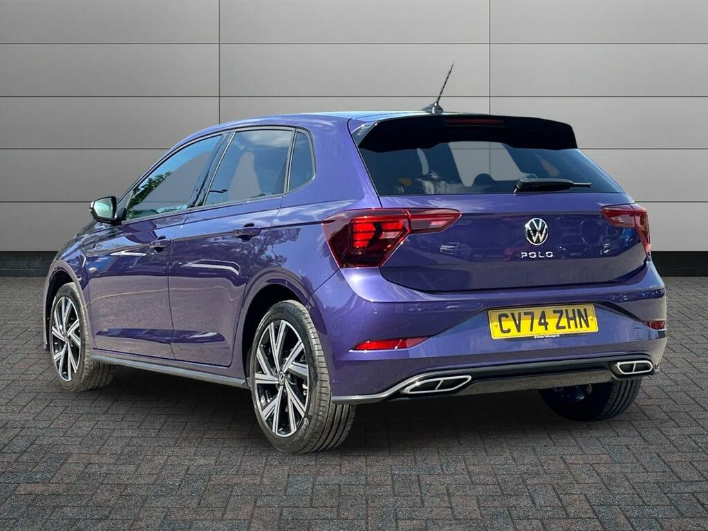 Volkswagen Polo 1.0 Tsi R-line Hatchback Dsg Euro 6 S Purple #2