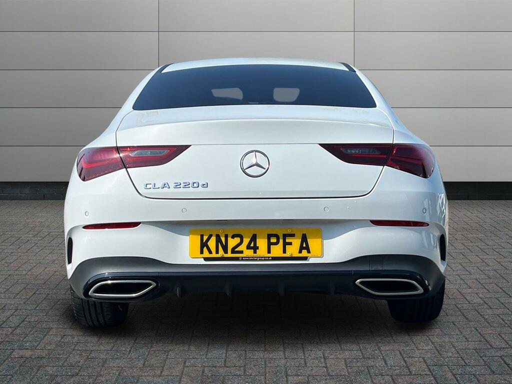 Mercedes-Benz CLA Class 2.0 Cla220d Amg Line Premium Plus Coupe 8G-dct E KN24PFA White #6