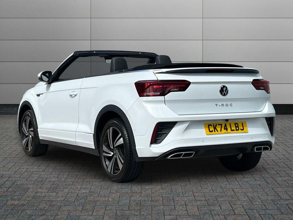 Volkswagen T-Roc 1.5 Tsi R-line Dsg 18 Nevada Alloyswind De White #2