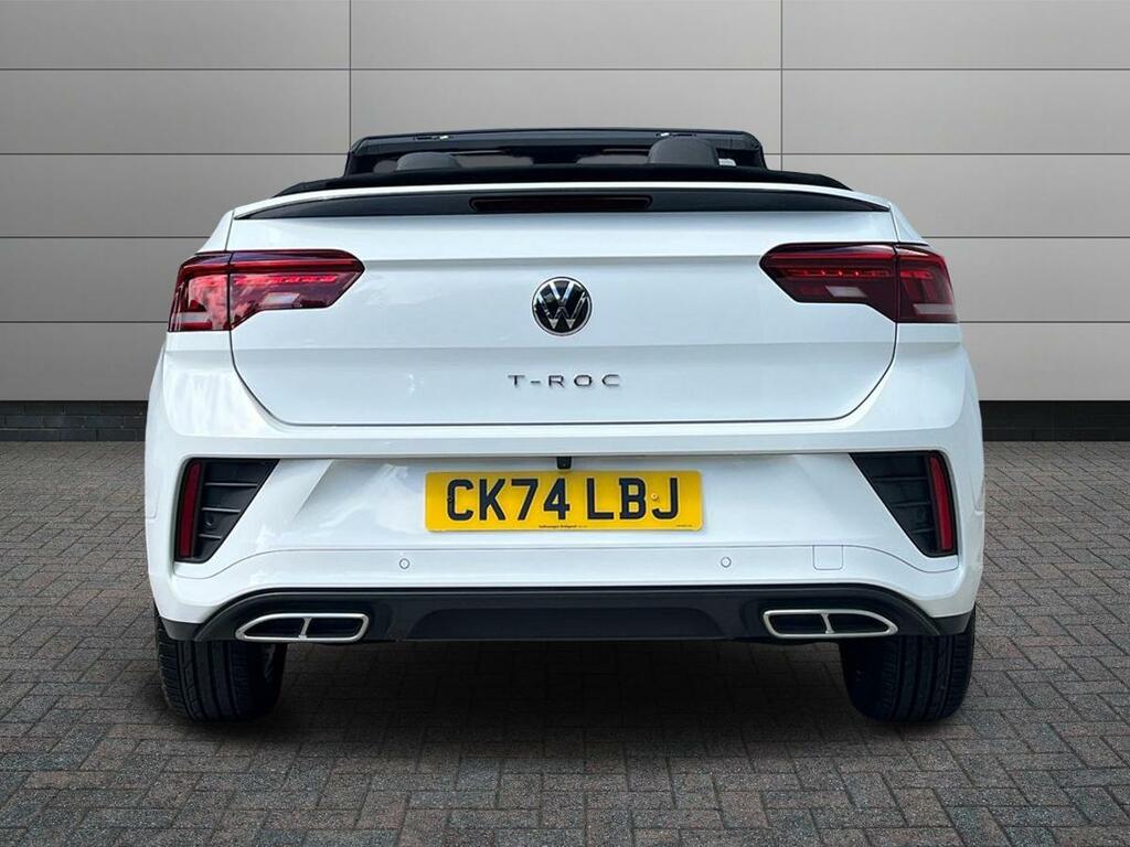 Volkswagen T-Roc 1.5 Tsi R-line Dsg 18 Nevada Alloyswind De White #6