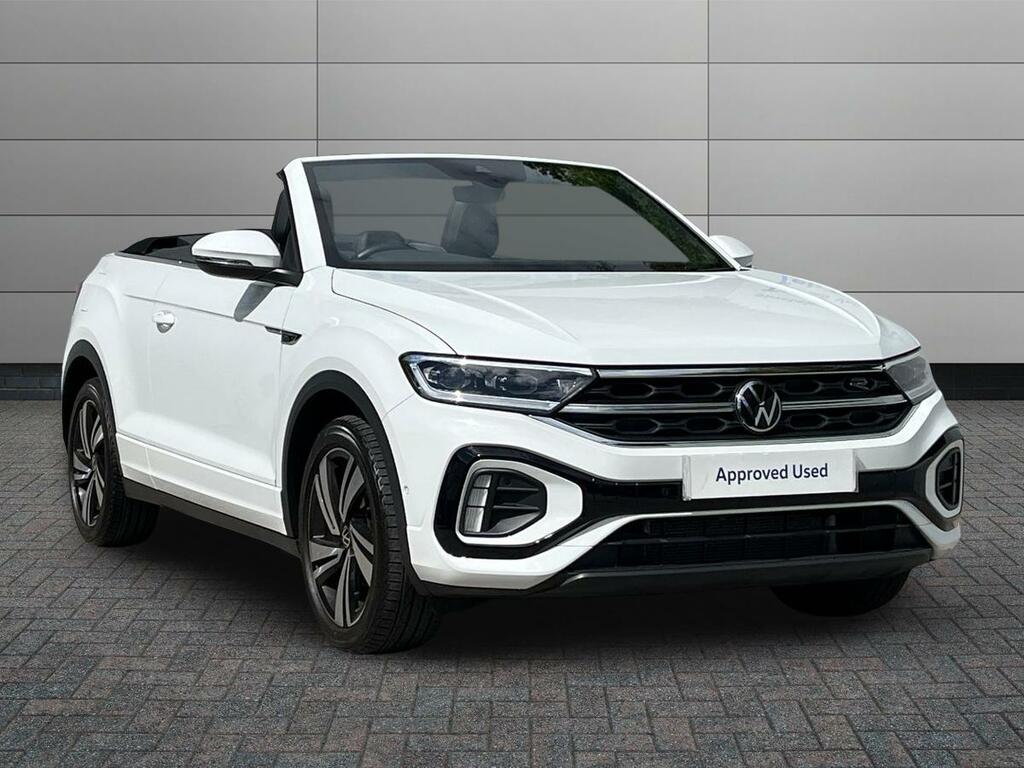 Volkswagen T-Roc 1.5 Tsi R-line Dsg 18 Nevada Alloyswind De White
