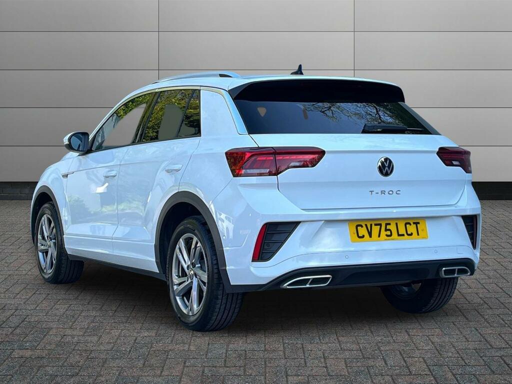 Volkswagen T-Roc 1.5 Tsi R-line Dsg Euro 6 Ss CV75LCT White #2