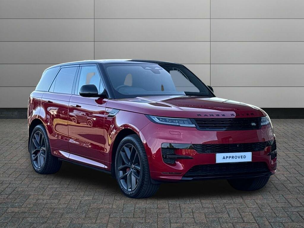 Land Rover Range Rover Sport 3.0 P460e Dynamic Se Red