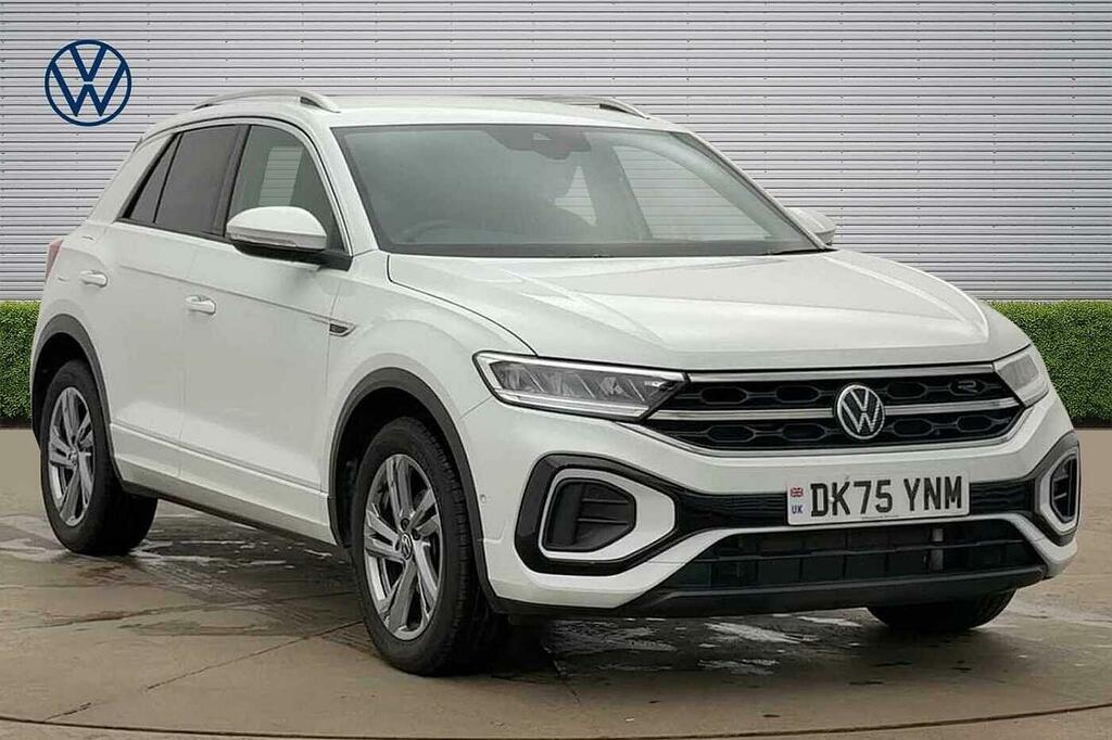 Volkswagen T-Roc 1.5 Tsi R-line Dsg Euro 6 Ss White