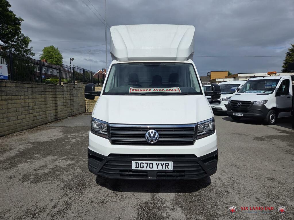 Volkswagen Crafter 2.0 Tdi Cr35 Startline Luton Lwb DG70YYR White #4