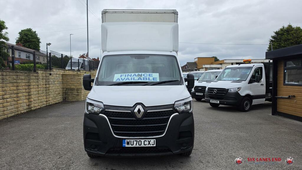 Renault Master 2.3L Curtainside Citiloader Tail Lift Euro White #2
