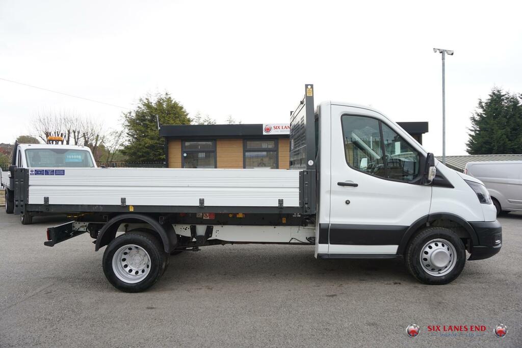 Ford Transit Custom 2.0 350 Ecoblue Leader Tipper Rw  White #4