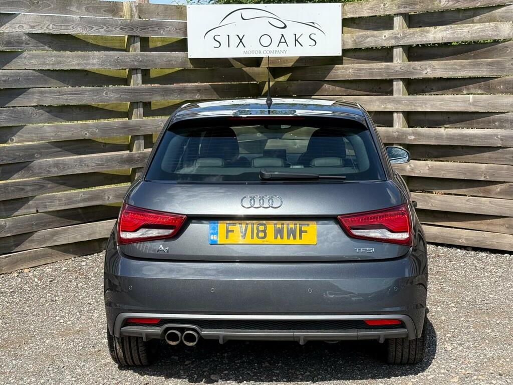 Audi A1 Hatchback 1.4 Tfsi S Line Sportback Euro 6 Ss 5 FV18WWF Grey #6