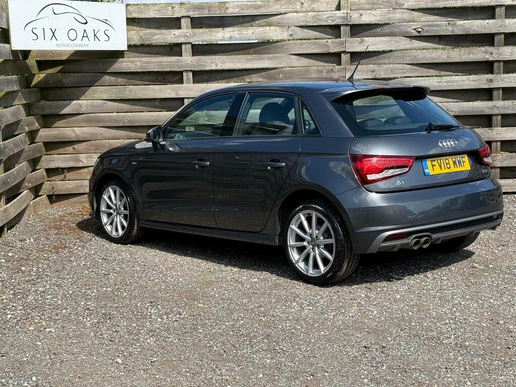 Audi A1 Hatchback 1.4 Tfsi S Line Sportback Euro 6 Ss 5 FV18WWF Grey #5