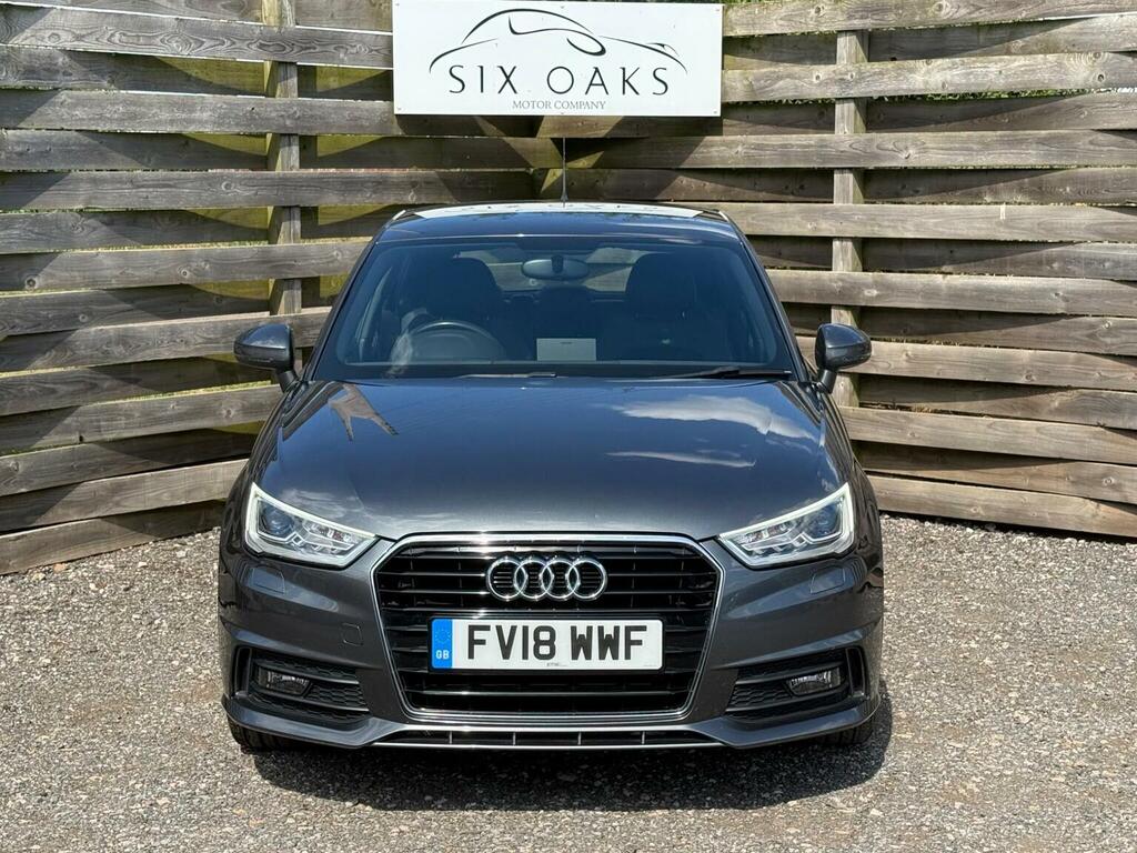 Audi A1 Hatchback 1.4 Tfsi S Line Sportback Euro 6 Ss 5 FV18WWF Grey #2