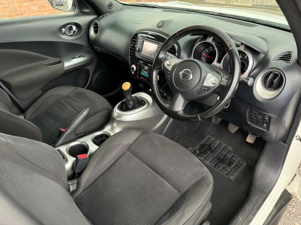 Nissan Juke 1.5 Dci Tekna White #9