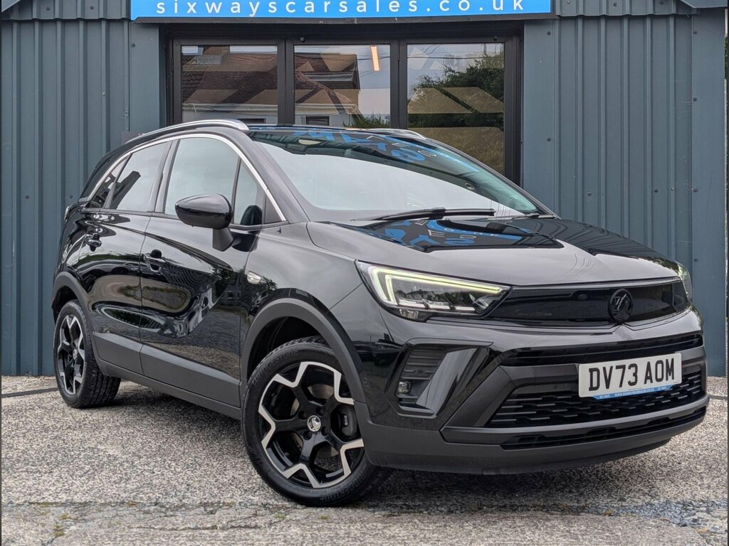 Vauxhall Crossland 1.2 Turbo Ultimate Euro 6 Ss DV73AOM Black #3