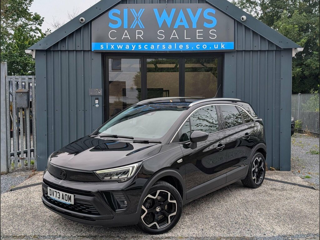 Vauxhall Crossland 1.2 Turbo Ultimate Euro 6 Ss DV73AOM Black #4