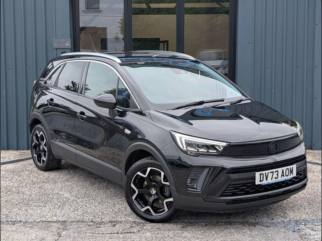 Vauxhall Crossland 1.2 Turbo Ultimate Euro 6 Ss DV73AOM Black #2
