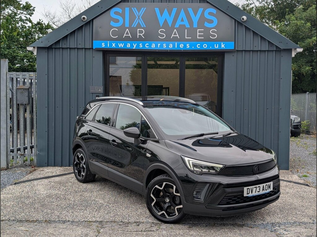 Vauxhall Crossland 1.2 Turbo Ultimate Euro 6 Ss DV73AOM Black