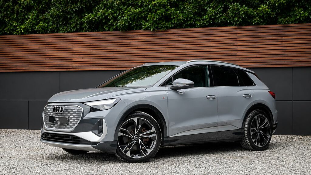 Audi Q4 E Tron 2022 40 S Line Suv 82Kwh 204 Ps LL72WPY Grey #2