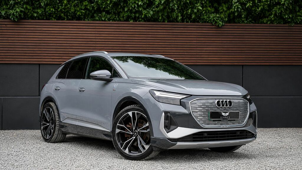Audi Q4 E Tron 2022 40 S Line Suv 82Kwh 204 Ps LL72WPY Grey #3