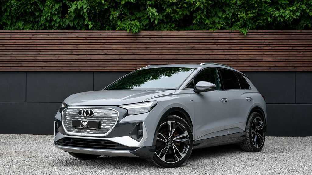 Audi Q4 E Tron 2022 40 S Line Suv 82Kwh 204 Ps Grey