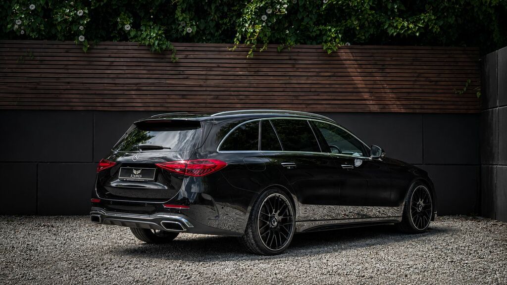 Mercedes-Benz C Class 2023 1.5 C200h Mhev Amg Line Premium Estate WG23CCN Black #6