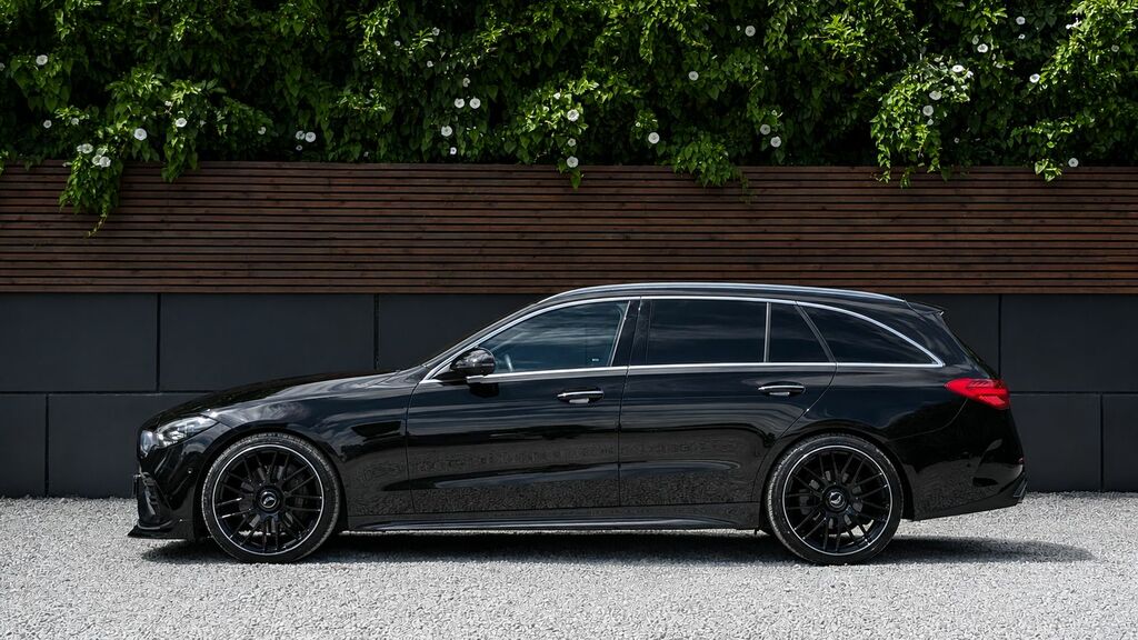Mercedes-Benz C Class 2023 1.5 C200h Mhev Amg Line Premium Estate WG23CCN Black #5