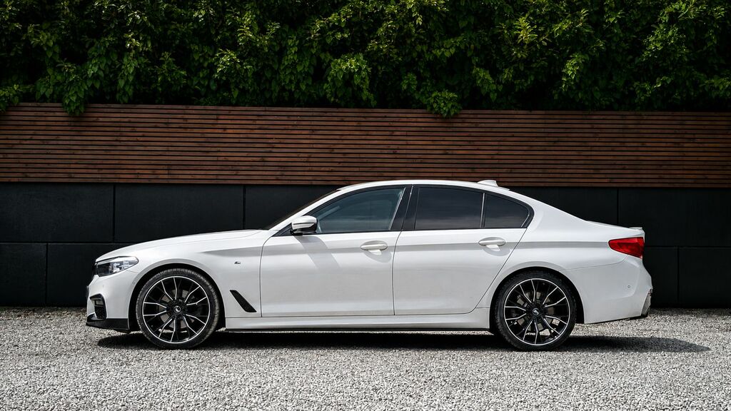 BMW 5 Series 2019 2.0 520D M Sport Saloon Euro GJ69WVF White #5