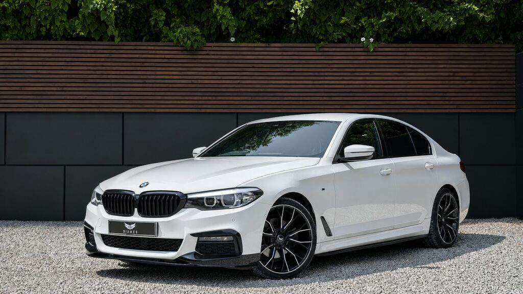 BMW 5 Series 2019 2.0 520D M Sport Saloon Euro GJ69WVF White