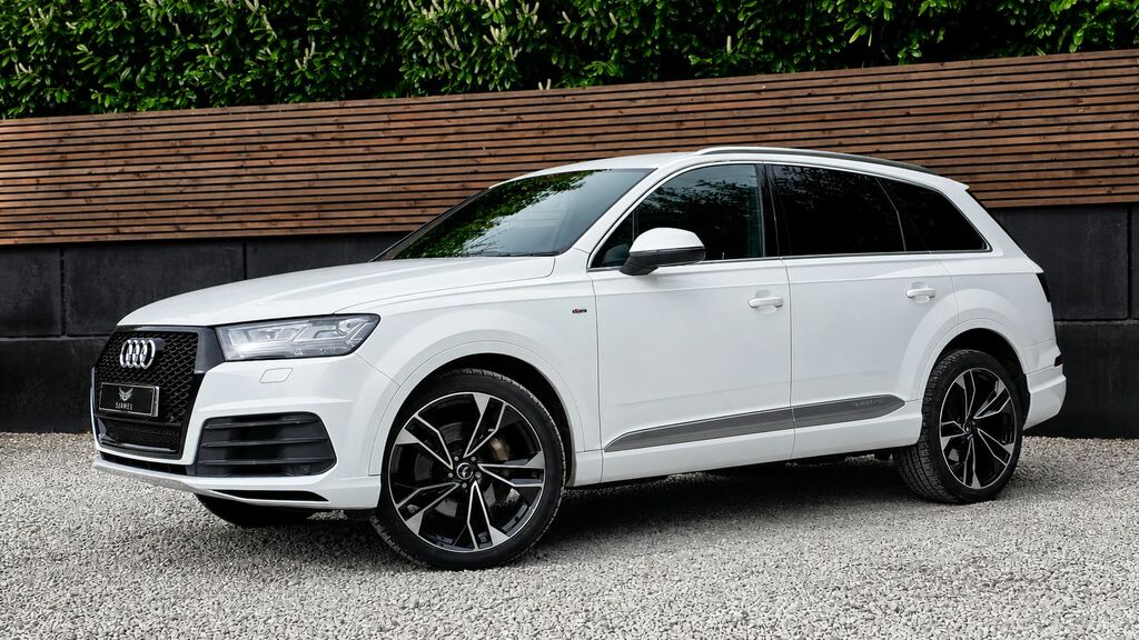 Audi Q7 2019 3.0 Tdi V6 50 S Line Suv Tiptronic KJ19LLR White #4