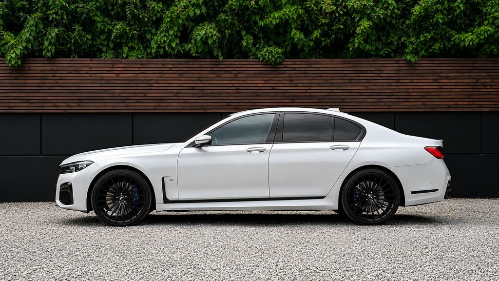 BMW 7 Series 2021 3.0 730D Mht M Sport Saloon Hybrid LL21PVK White #5