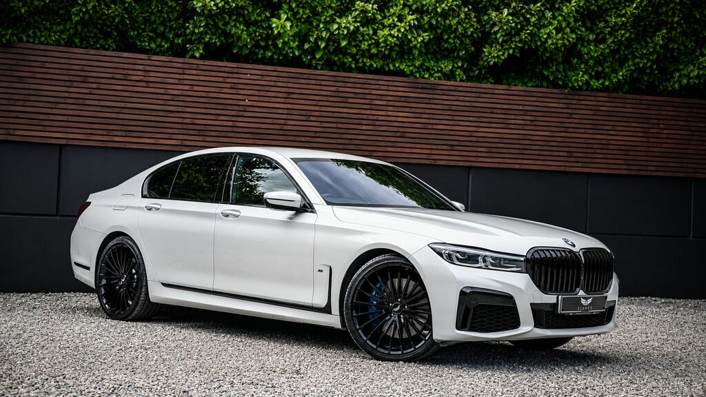 BMW 7 Series 2021 3.0 730D Mht M Sport Saloon Hybrid LL21PVK White #4