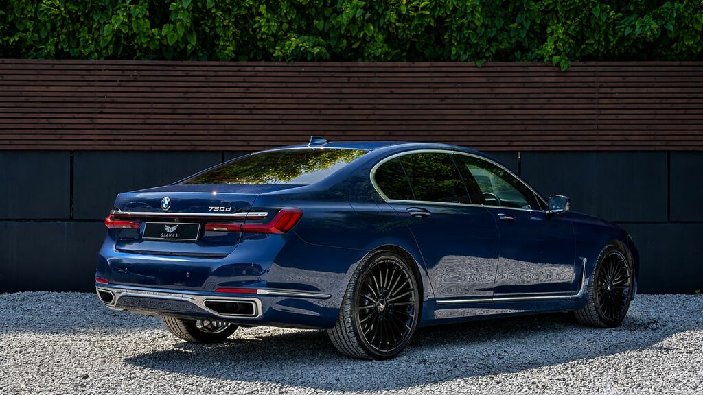 BMW 7 Series 2021 3.0 730D Mht Saloon Hybrid Eu Blue #6