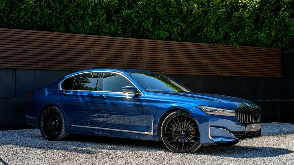 BMW 7 Series 2021 3.0 730D Mht Saloon Hybrid Eu Blue #4