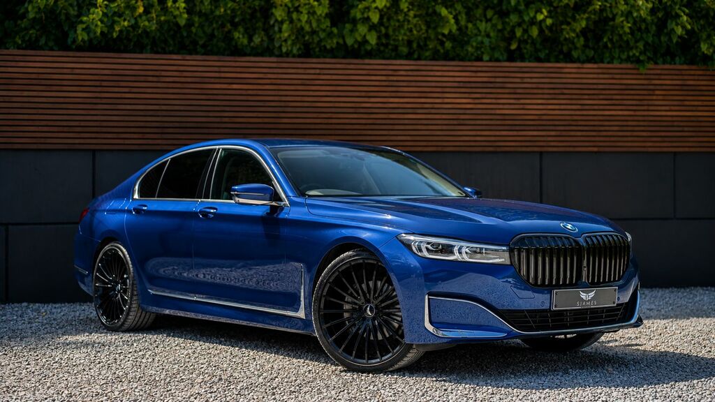 BMW 7 Series 2021 3.0 730D Mht Saloon Hybrid Eu Blue #3
