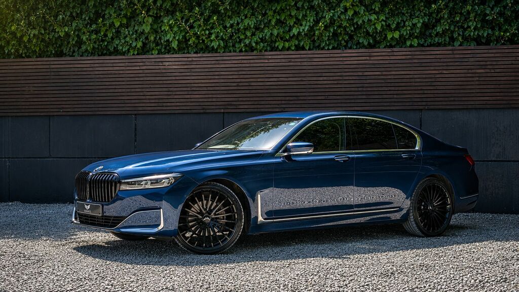 BMW 7 Series 2021 3.0 730D Mht Saloon Hybrid Eu Blue #2