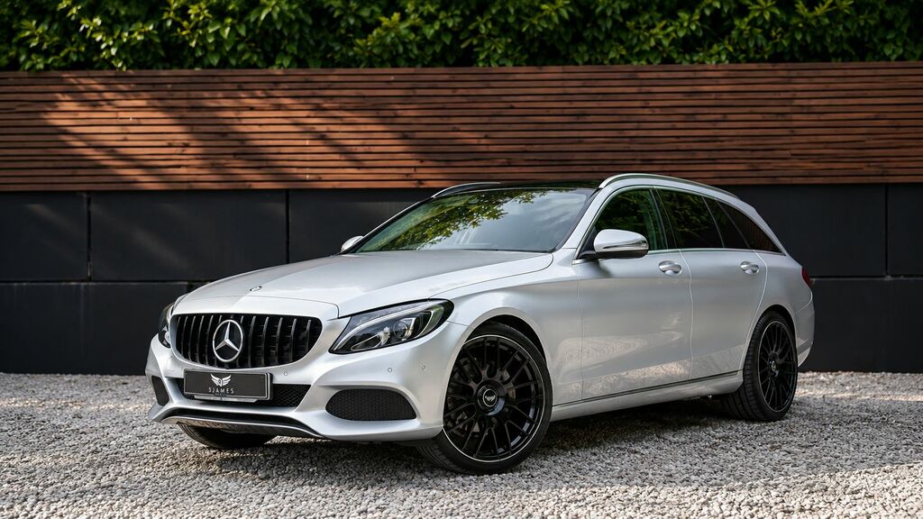 Mercedes-Benz C Class 2017 2.1 C220d Sport Premium Plus Estate Die Silver