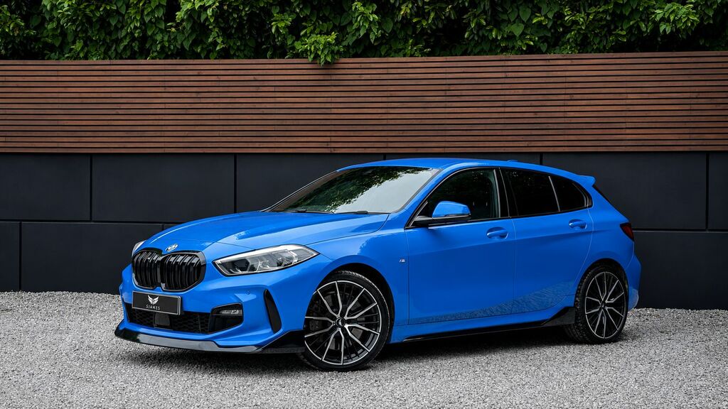 BMW 1 Series 2019 1.5 118I M Sport Hatchback Dct Eur AO69XEX Blue #2