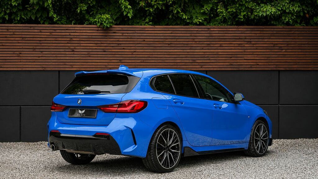 BMW 1 Series 2019 1.5 118I M Sport Hatchback Dct Eur AO69XEX Blue #6