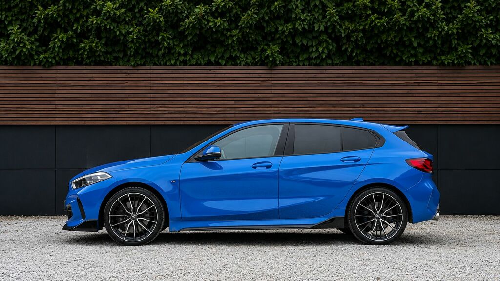 BMW 1 Series 2019 1.5 118I M Sport Hatchback Dct Eur AO69XEX Blue #5